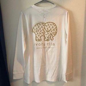Ivory Ella Childhood Cancer Long Sleeve
